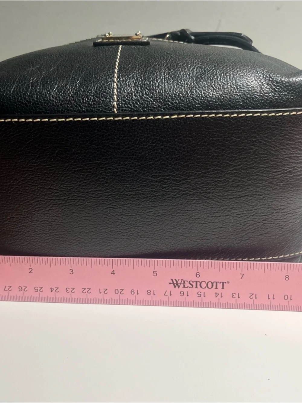 Y2K Dooney & Bourke Black Leather Hobo with